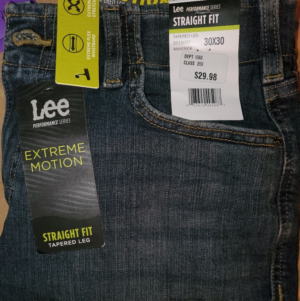 Mens Lee Extreme Motion jeans